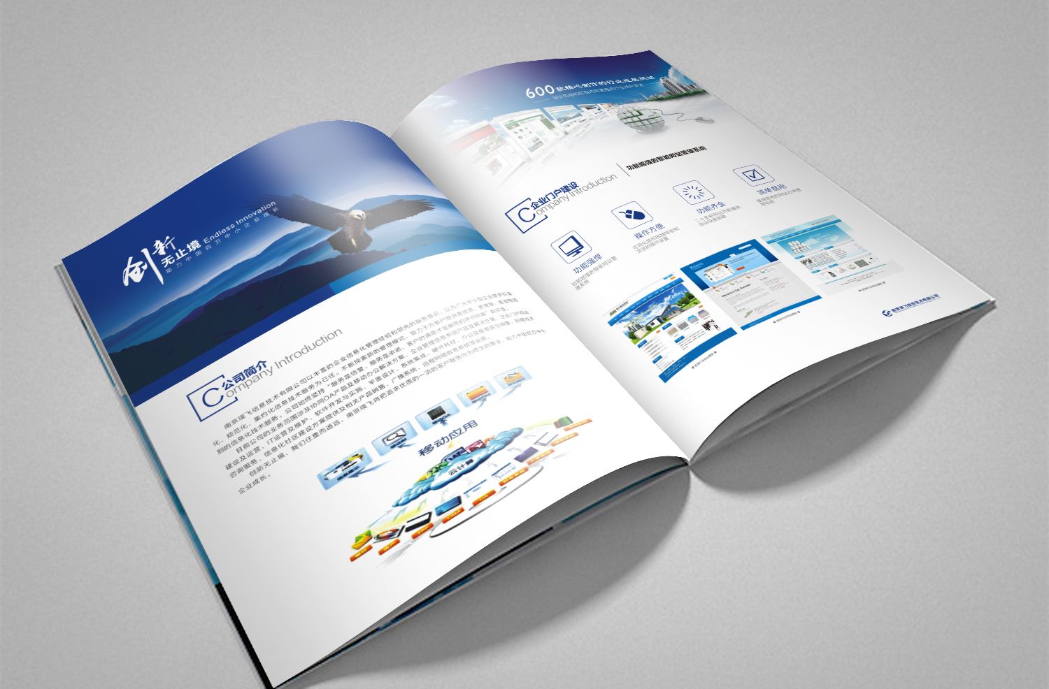 公司產(chǎn)品宣傳冊設計的特點